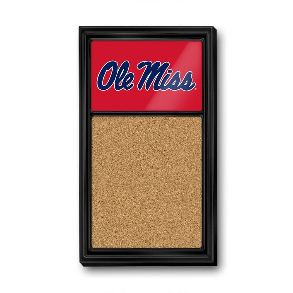 Ole Miss Rebels: Cork Note Board - The Fan-Brand