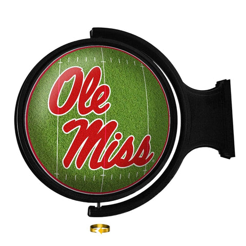 Ole Miss Rebels: On the 50 - Rotating Lighted Wall Sign - The Fan-Brand