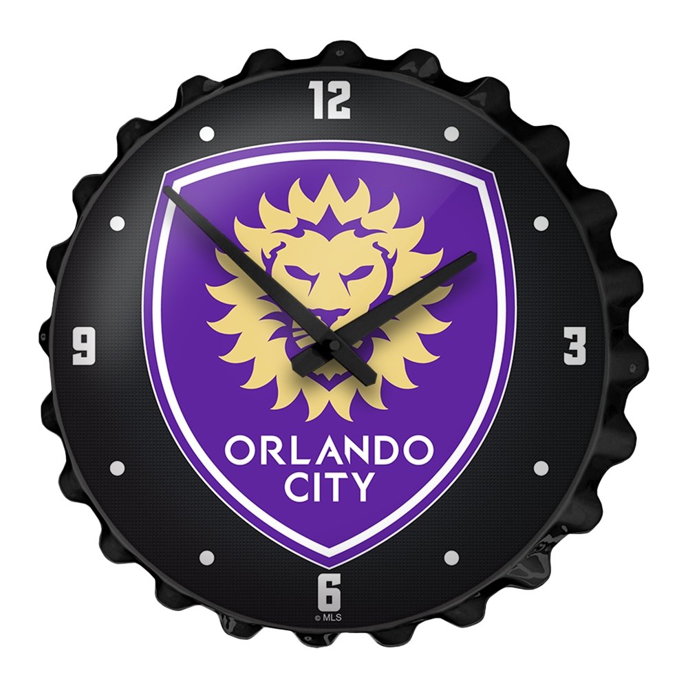 Orlando City: Bottle Cap Wall Clock - The Fan-Brand