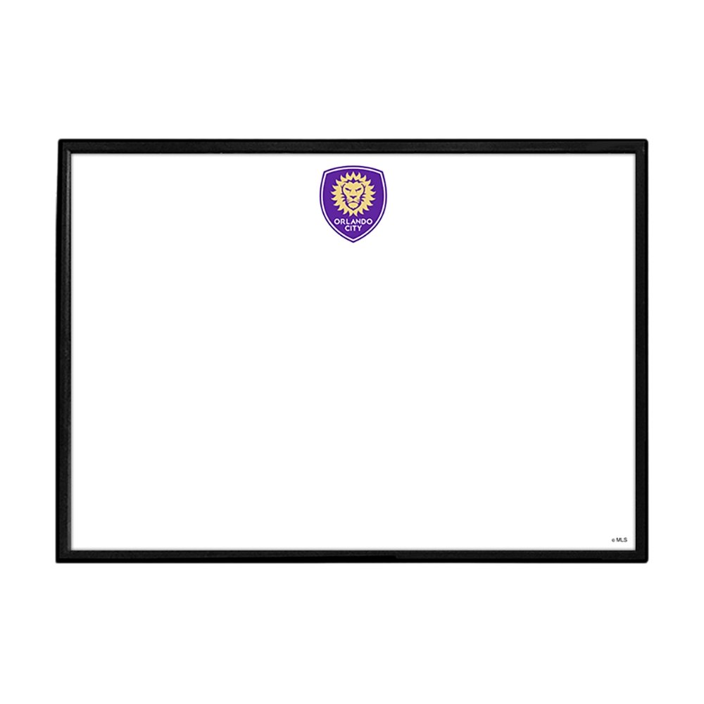 Orlando City: Framed Dry Erase Wall Sign - The Fan-Brand