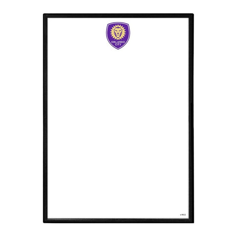Orlando City: Framed Dry Erase Wall Sign - The Fan-Brand
