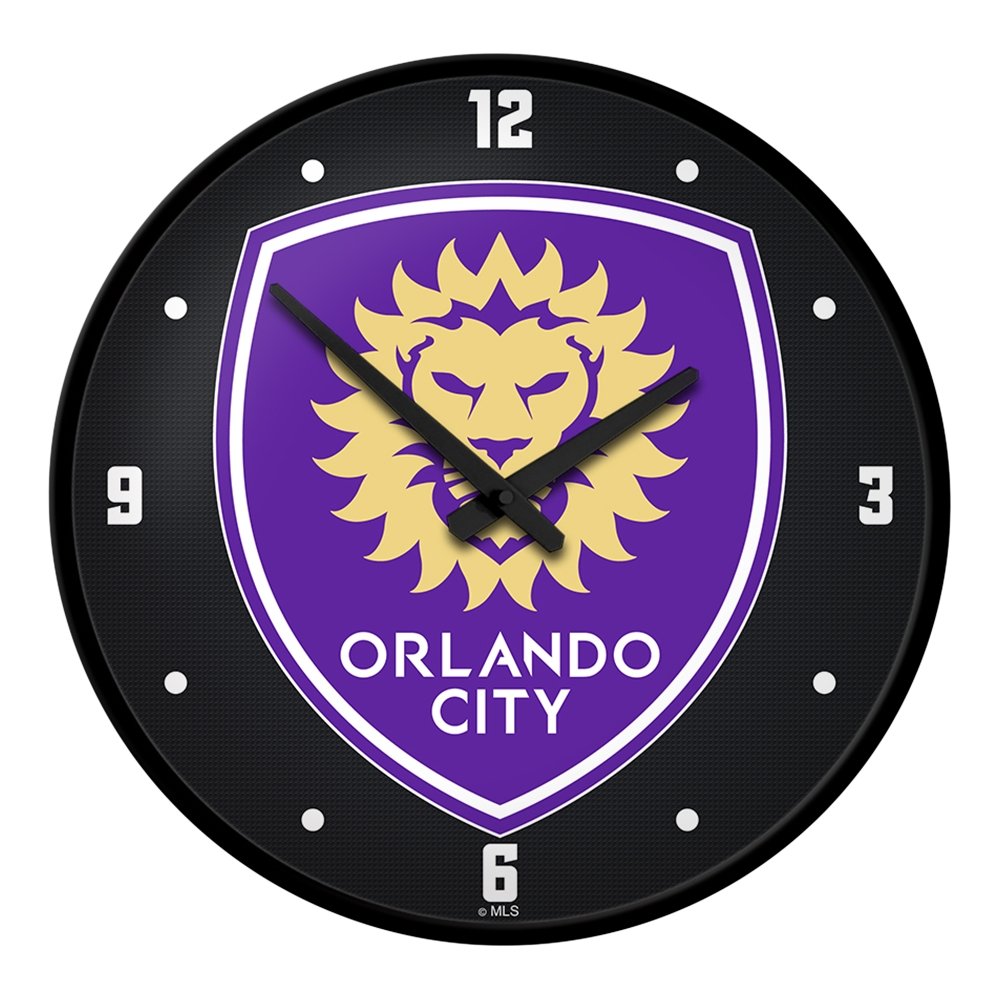 Orlando City: Modern Disc Wall Clock - The Fan-Brand