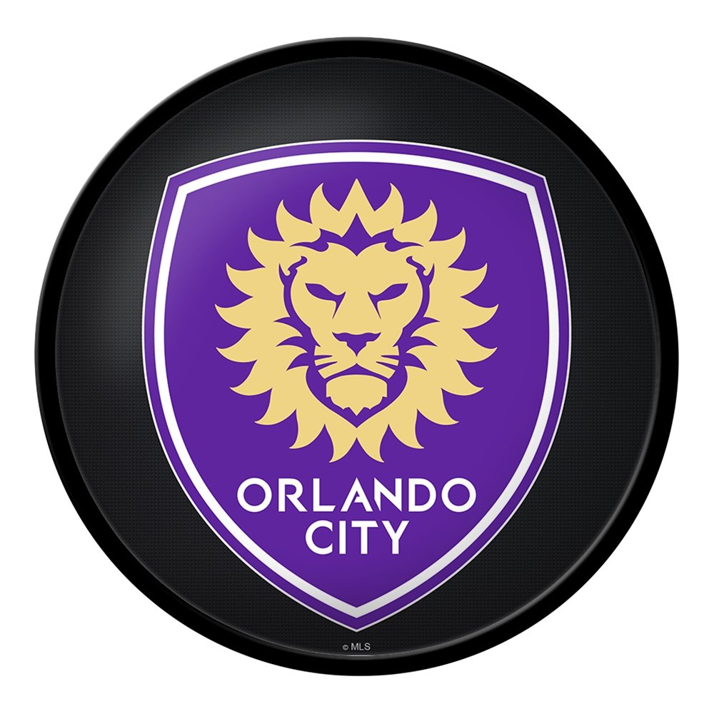 Orlando City: Modern Disc Wall Sign - The Fan-Brand