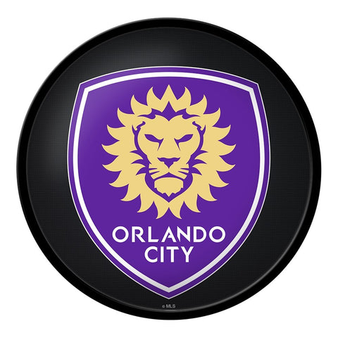 Orlando City: Modern Disc Wall Sign - The Fan-Brand