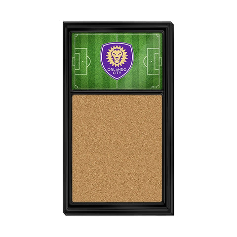 Orlando City: Pitch - Cork Note Board - The Fan-Brand