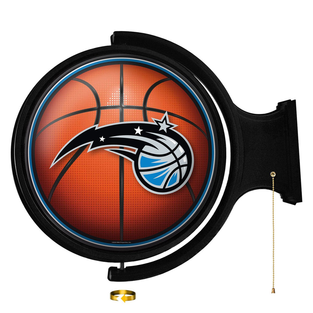 Orlando Magic: Basketball - Original Round Rotating Lighted Wall Sign - The Fan-Brand