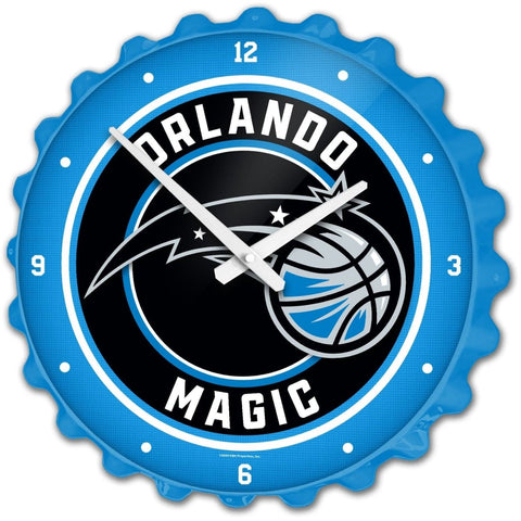 Orlando Magic: Bottle Cap Wall Clock - The Fan-Brand