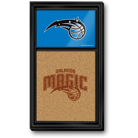 Orlando Magic: Dual Logo - Cork Note Board - The Fan-Brand