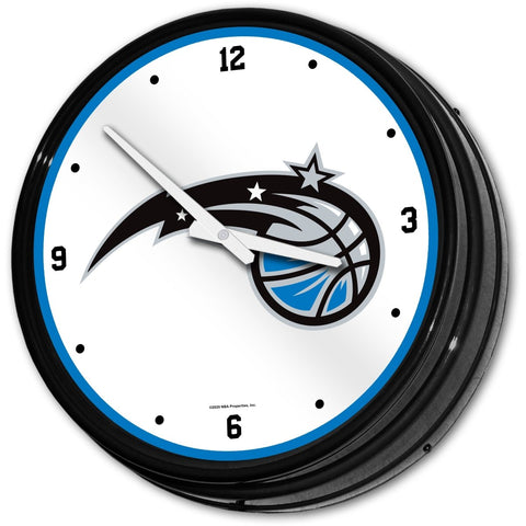 Orlando Magic: Retro Lighted Wall Clock - The Fan-Brand