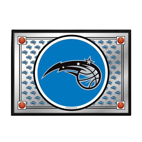 Orlando Magic: Team Spirit - Framed Mirrored Wall Sign - The Fan-Brand