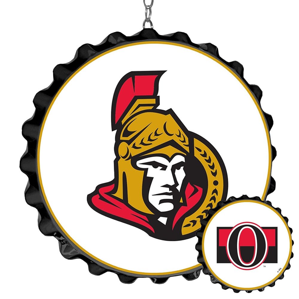 The Fan-Brand Ottawa Senators Team Spirit Framed Mirrored Wall Sign, Red, Size NA, Rally House