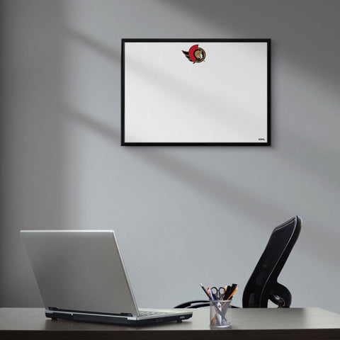 Ottawa Senators: Framed Dry Erase Wall Sign - The Fan-Brand