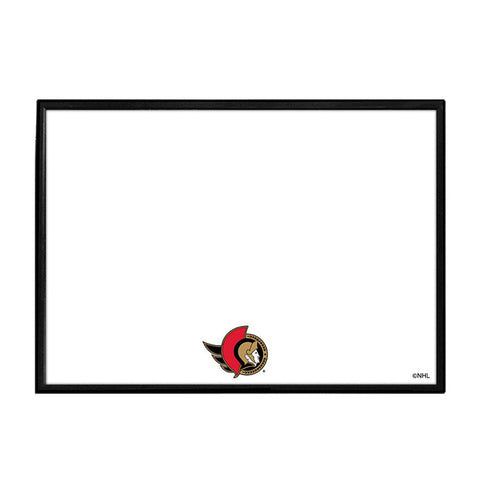 Ottawa Senators: Framed Dry Erase Wall Sign - The Fan-Brand