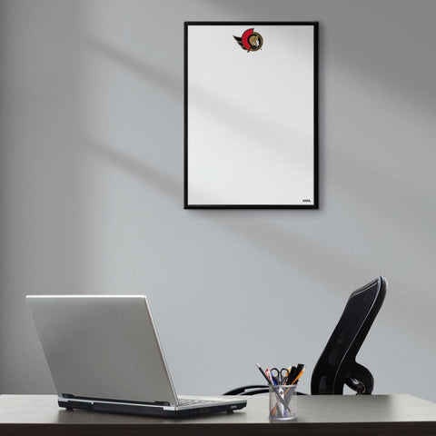 Ottawa Senators: Framed Dry Erase Wall Sign - The Fan-Brand