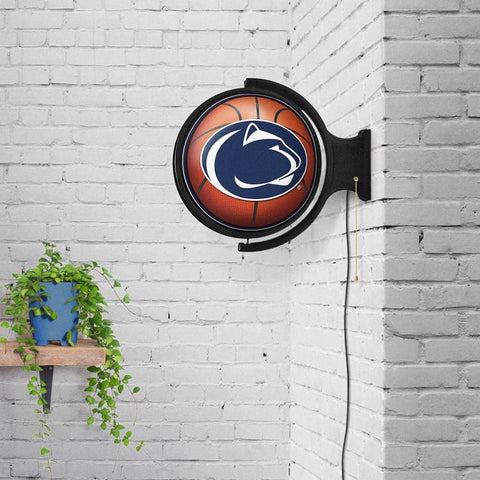Penn State Nittany Lions: Basketball - Rotating Lighted Wall Sign - The Fan-Brand