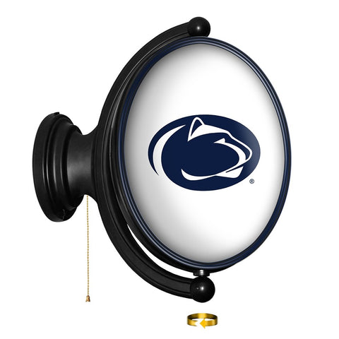 Penn State Nittany Lions: Original Oval Rotating Lighted Wall Sign - The Fan-Brand