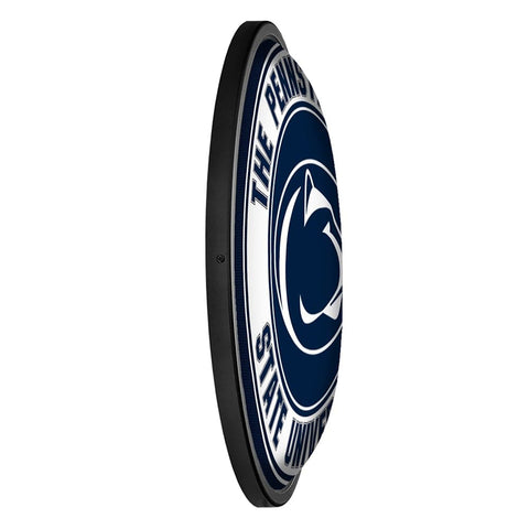 Penn State Nittany Lions: Round Slimline Lighted Wall Sign - The Fan-Brand