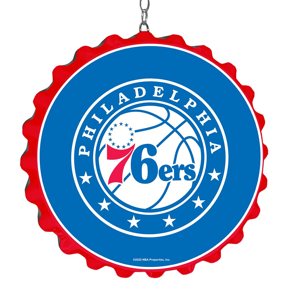 Philadelphia 76ers: Bottle Cap Dangler - The Fan-Brand