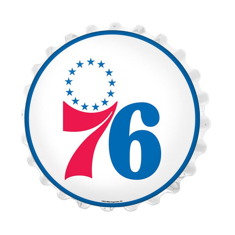 Philadelphia 76ers: Bottle Cap Wall Light - The Fan-Brand