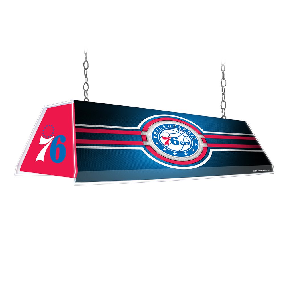 Philadelphia 76ers: Edge Glow Pool Table Light - The Fan-Brand