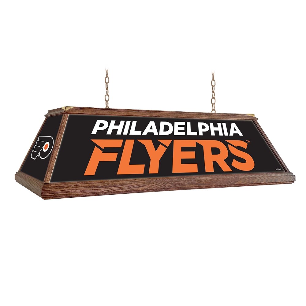 Philadelphia Flyers: Premium Wood Pool Table Light - The Fan-Brand