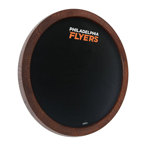 Philadelphia Flyers: Secondary Logo - Barrel Top Chalkboard Sign - The Fan-Brand