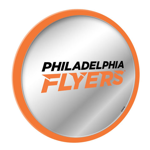 Philadelphia Flyers: Secondary Logo - Modern Disc Mirrored Wall Sign - The Fan-Brand