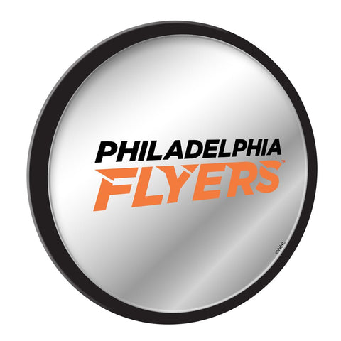 Philadelphia Flyers: Secondary Logo - Modern Disc Mirrored Wall Sign - The Fan-Brand
