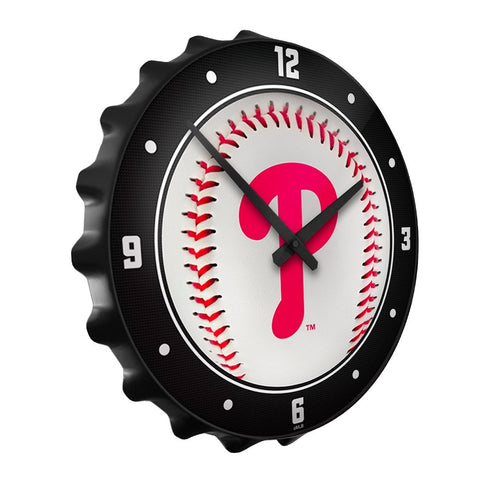 Philadelphia Phillies: Baseball - Bottle Cap Wall Clock - The Fan-Brand