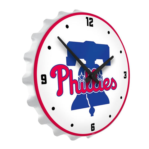 Philadelphia Phillies: Bottle Cap Lighted Wall Clock - The Fan-Brand