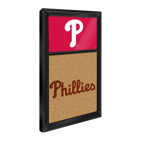 Philadelphia Phillies: Dual Logo - Cork Note Board - The Fan-Brand