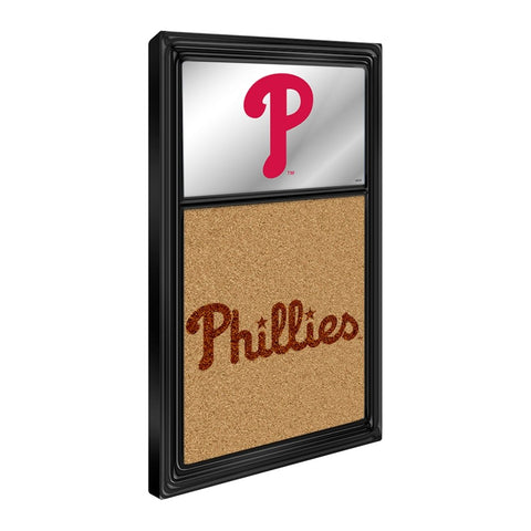 Philadelphia Phillies: Dual Logo - Mirrored Dry Erase Note Board - The Fan-Brand
