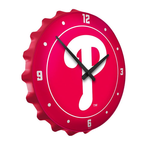 Philadelphia Phillies: Logo - Bottle Cap Wall Clock - The Fan-Brand