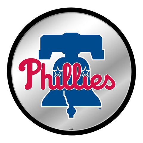 Philadelphia Phillies: Modern Disc Mirrored Wall Sign - The Fan-Brand