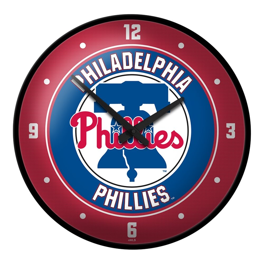 Philadelphia Phillies: Modern Disc Wall Clock - The Fan-Brand