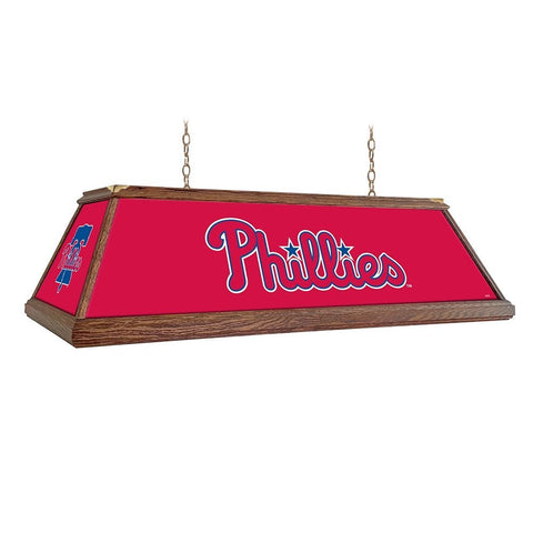 Philadelphia Phillies: Premium Wood Pool Table Light - The Fan-Brand