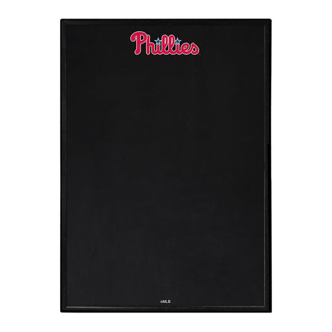 Philadelphia Phillies: Wordmark - Framed Chalkboard - The Fan-Brand