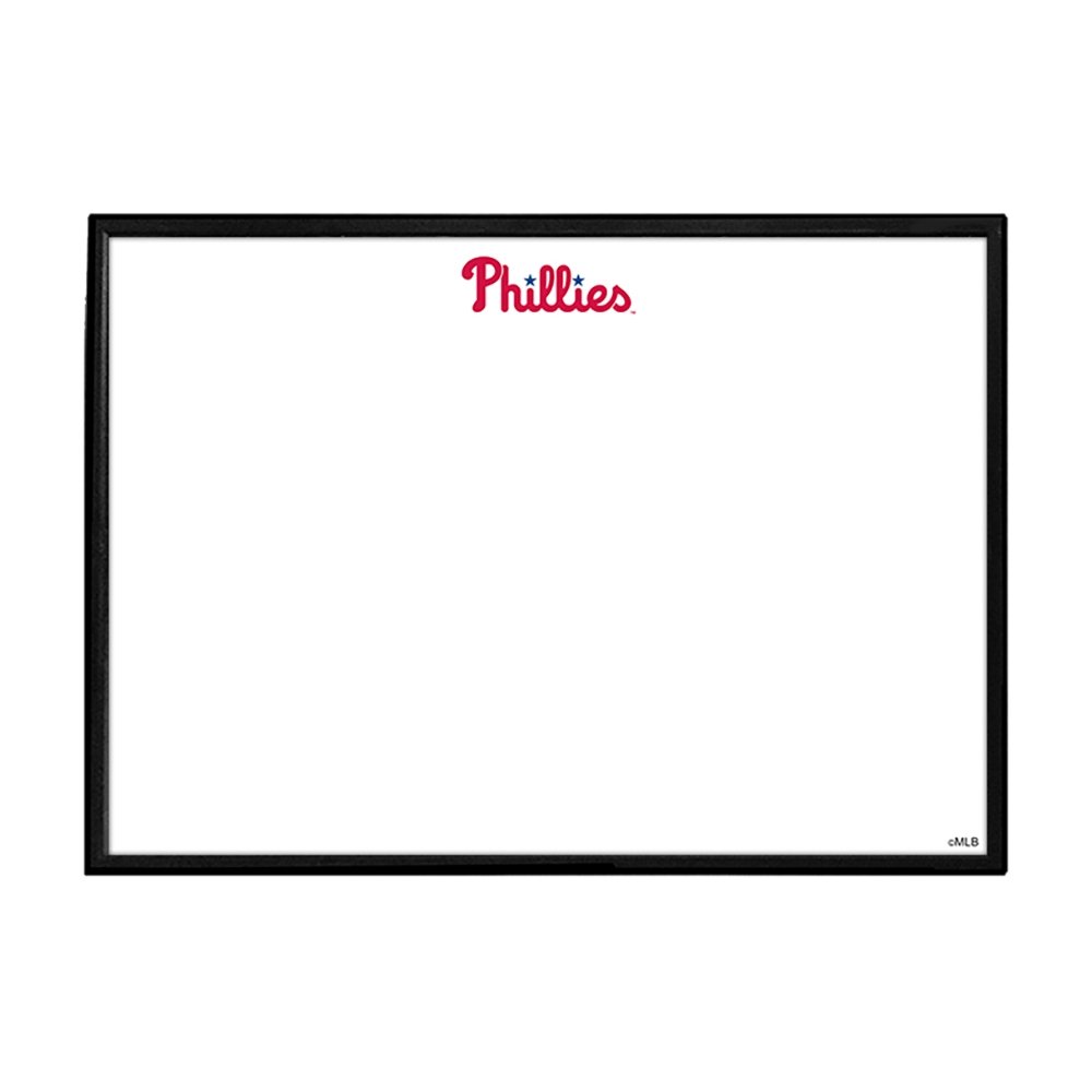 Philadelphia Phillies: Wordmark - Framed Dry Erase Wall Sign - The Fan-Brand