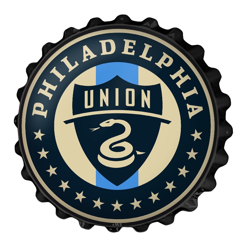 Philadelphia Union: Bottle Cap Wall Sign - The Fan-Brand