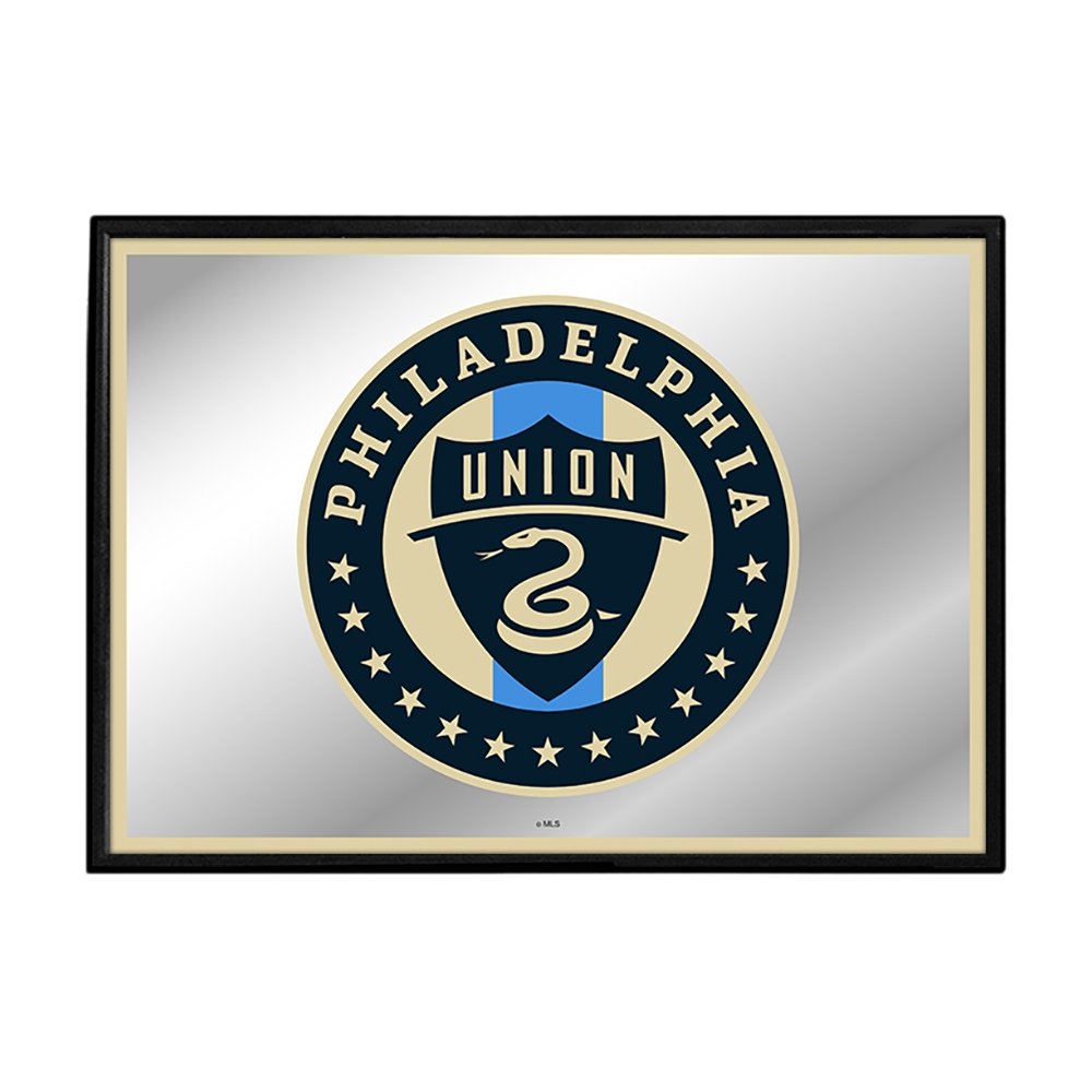 Philadelphia Union: Framed Mirrored Wall Sign - The Fan-Brand