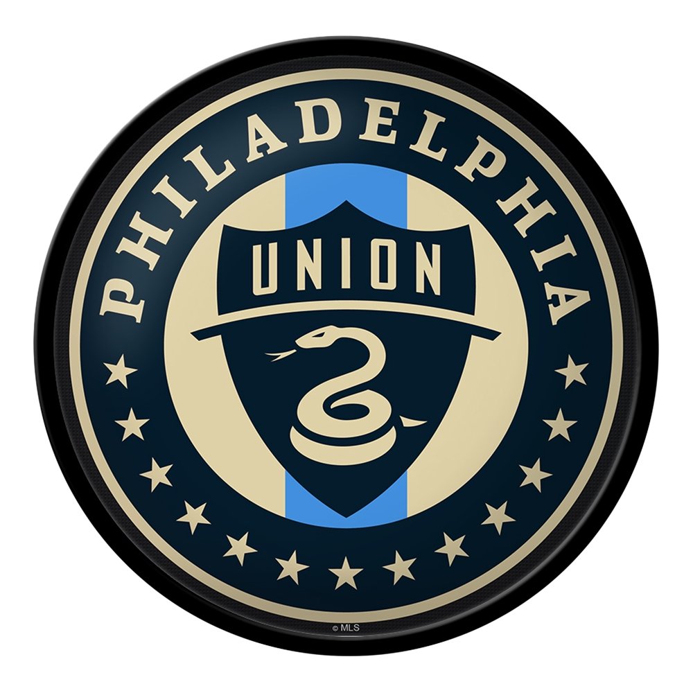 Philadelphia Union: Modern Disc Wall Sign - The Fan-Brand