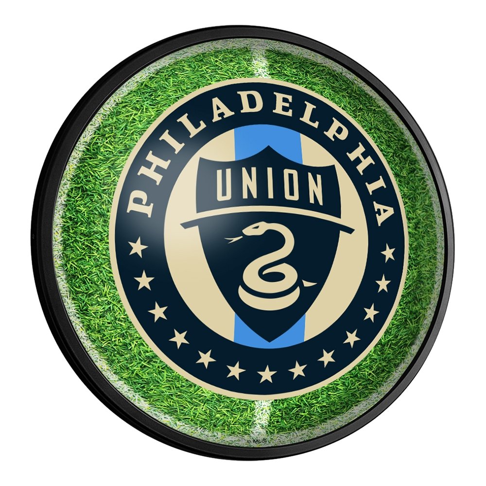 Philadelphia Union: Pitch - Round Slimline Lighted Wall Sign - The Fan-Brand