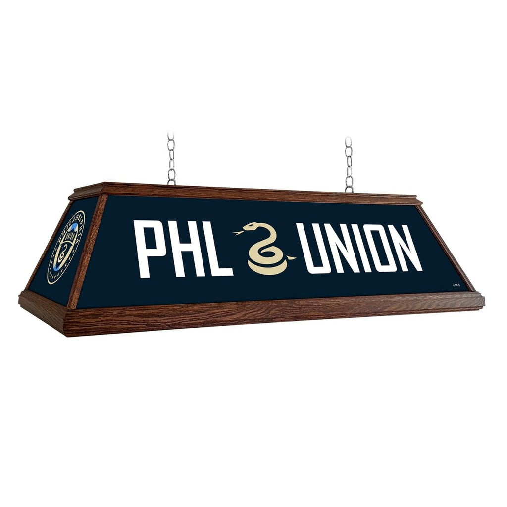 Philadelphia Union: Premium Wood Pool Table Light - The Fan-Brand