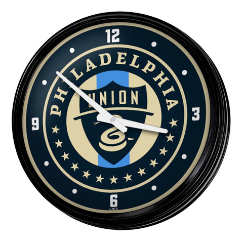 Philadelphia Union: Retro Lighted Wall Clock - The Fan-Brand