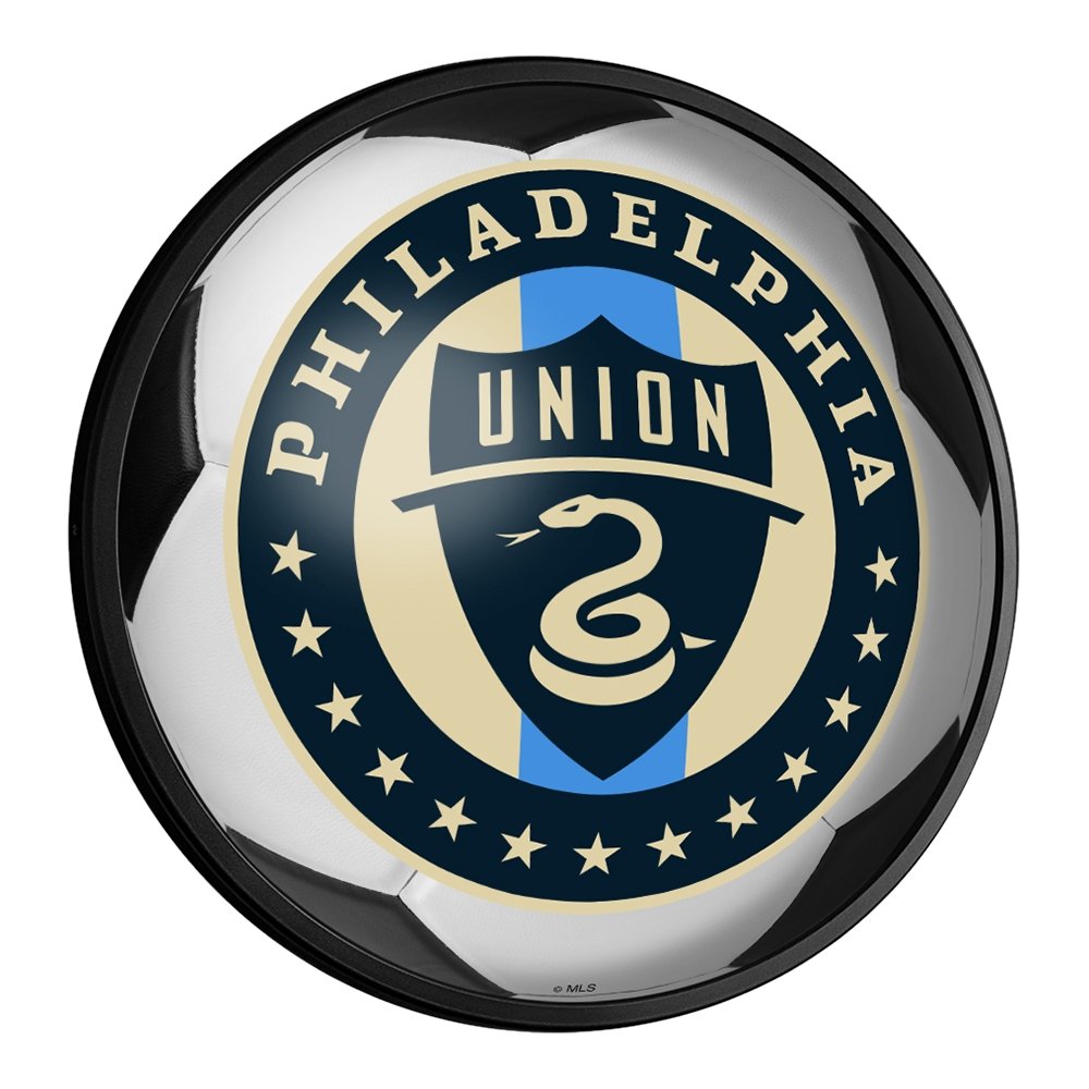 Philadelphia Union: Soccer - Round Slimline Lighted Wall Sign - The Fan-Brand
