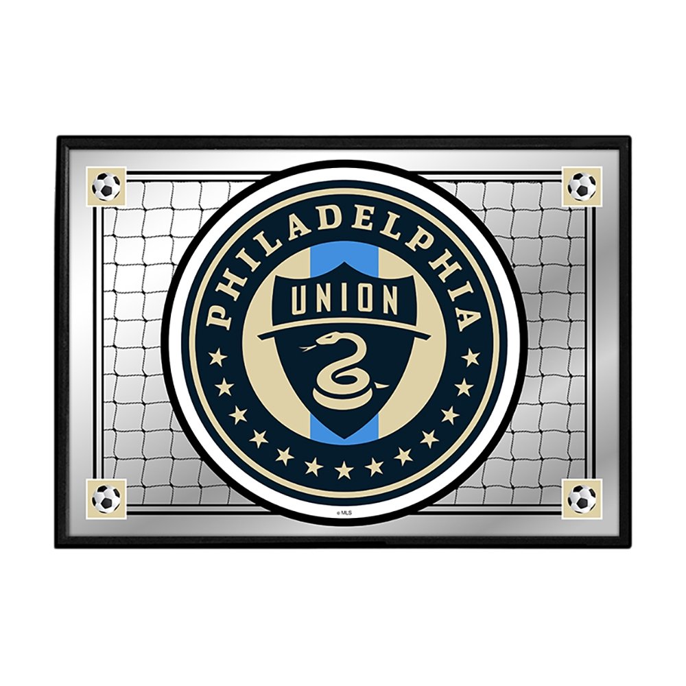 Philadelphia Union: Team Spirit - Framed Mirrored Wall Sign - The Fan-Brand