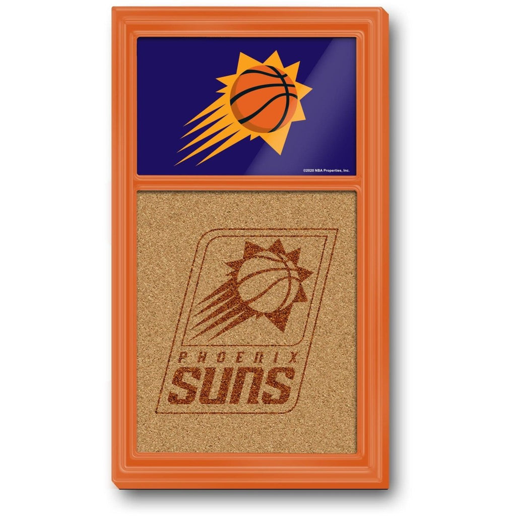 Phoenix Suns: Dual Logo - Cork Note Board - The Fan-Brand