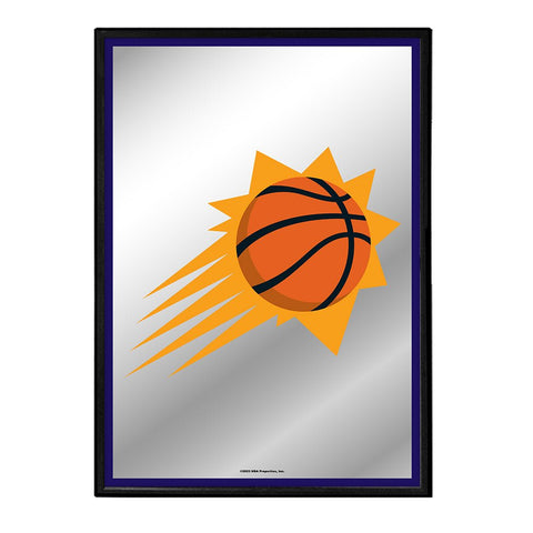 Phoenix Suns: Framed Mirrored Wall Sign - The Fan-Brand