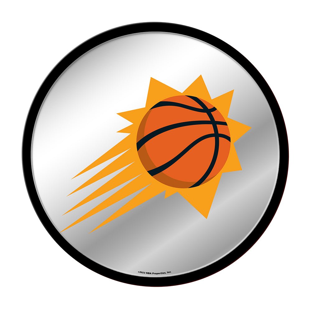 Phoenix Suns: Modern Disc Mirrored Wall Sign - The Fan-Brand