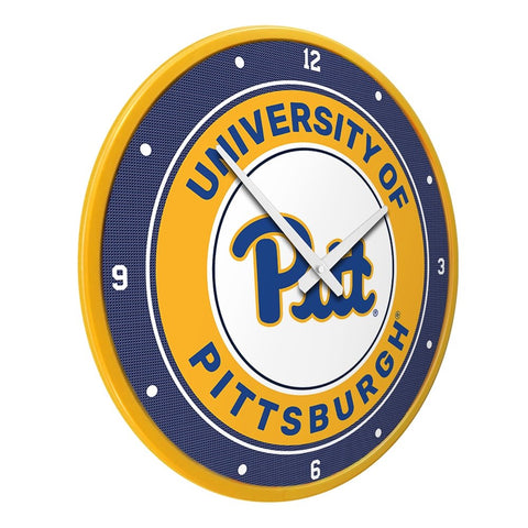 Pitt Panthers: Modern Disc Wall Clock - The Fan-Brand